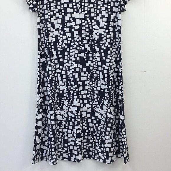 Chicos Women's Black and White Patterned Shift Dress Bundle of 3 Size 0 - Picture 12 of 12